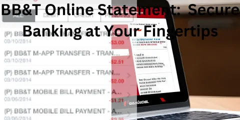BB&T Online Statement:  Secure Banking at Your Fingertips
