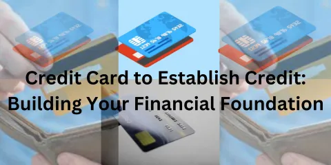 Credit Card to Establish Credit: Building Your Financial Foundation