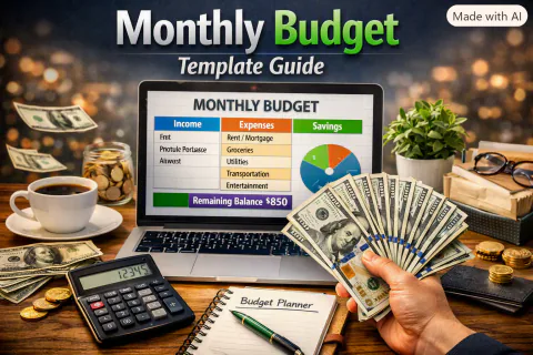 Monthly Budget Template: A Simple Guide to Manage Your Money